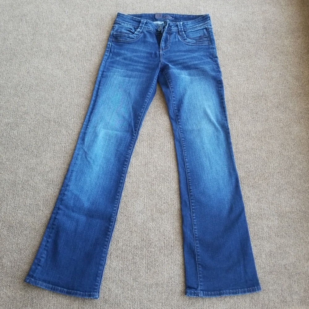 Kut from the kloth boot cut blue jeans 4